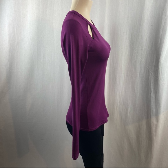 ALO Yoga Wine Color Mantra Long Sleeve Shirt XS - Picture 4 of 12